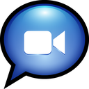 facetime, ichat, mac, text icon