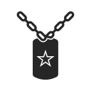 award, man, military, prize svg vector icon