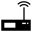connection, device, internet, router, signal, wifi, wireless svg vector icon