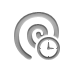 spiral,clock icon