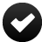 round,checkmark icon