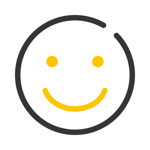 Smiling Face svg vector icon