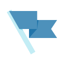 completion, flag, goals svg vector icon