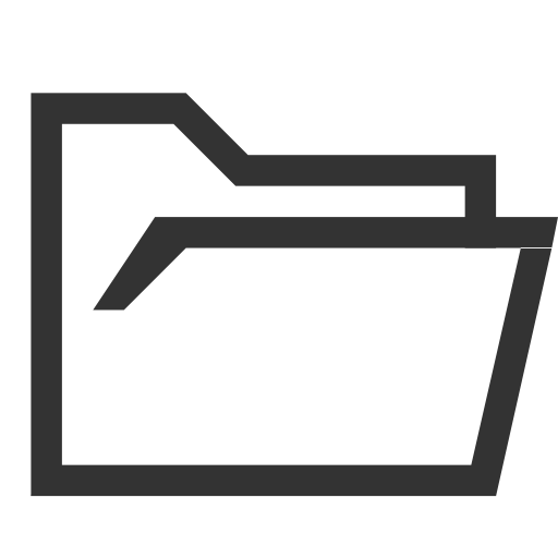 Open Folder svg vector icon
