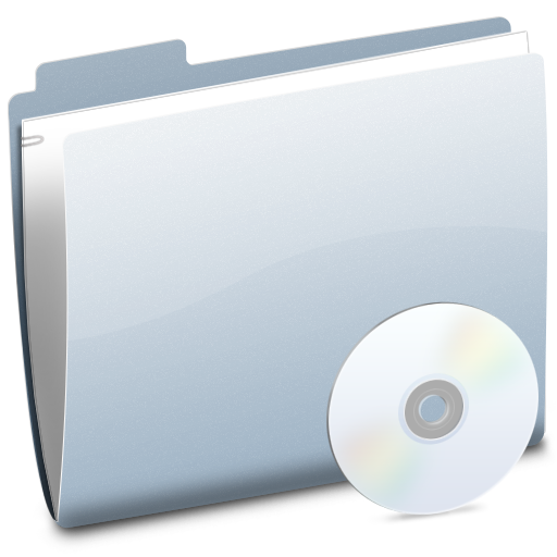 folder,blankcd icon