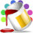 bucket, color, colour, fill icon