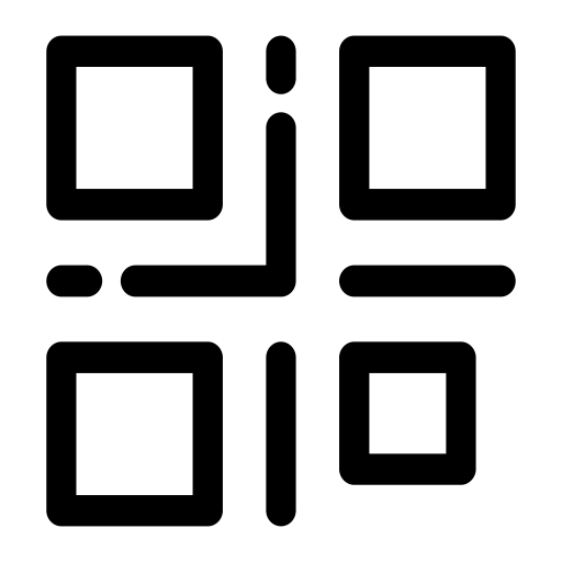 Qr Code svg vector icon