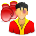 boxer, boxing, sport icon