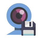 webcam,diskette icon