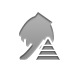 hand,smudge,pyramid icon