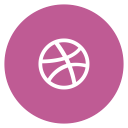 dribble svg vector icon