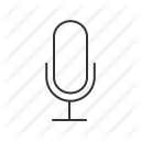 microphone, office, operator, phone, professional, speaker, support icon