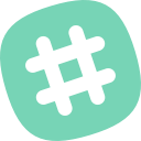 slack svg vector icon