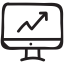 analytics, business, chart, graph, internet, report, reporting svg vector icon