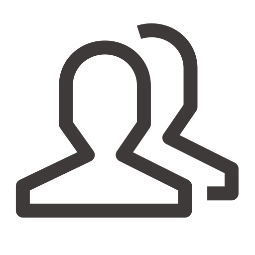 Menu Team svg vector icon