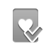 game,card,hearts,checkmark icon