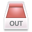box, out icon