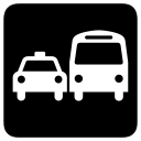 cars, ground, traffic, transportation svg vector icon