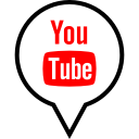 logo, social, youtube svg vector icon
