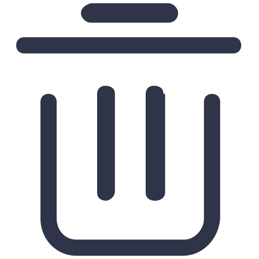 Delete svg vector icon