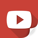 display, multimedia, player, screen, sound, tv, youtube icon