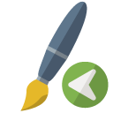 brush,left icon