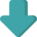 arrow, down, download, file, import, interface, save svg vector icon