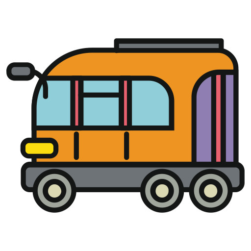 Passenger Car svg vector icon