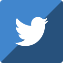 gloss, media, social, square, twitter svg vector icon