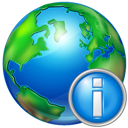 info, world icon