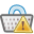 error, shoppingbasket icon