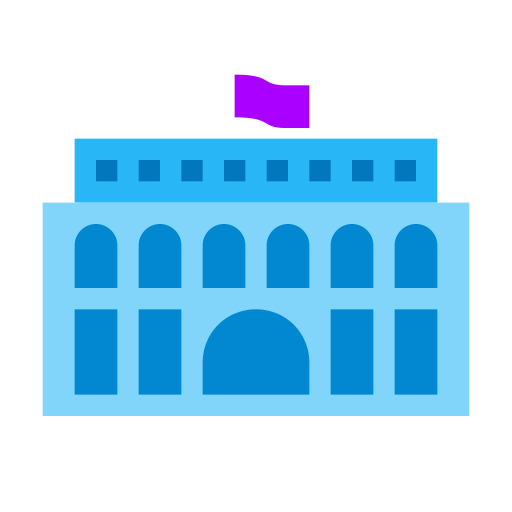 Embassy svg vector icon