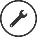building, construction, diy, repair, tool, wrench svg vector icon
