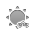 sun,binoculars icon