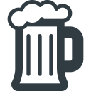 beer, drink, mug svg vector icon