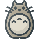 totoroanimationcharacter svg vector icon