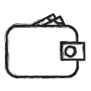 bag, dollar, money, sack svg vector icon