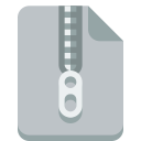 file, zip svg vector icon