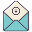 email, envelope, letter, mail, message svg vector icon