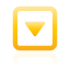 down, toggle, yellow icon