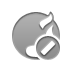 burn,disk,cancel icon