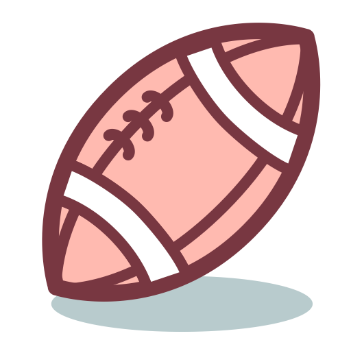 Rugby svg vector icon