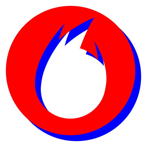 Fiery svg vector icon