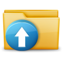folder, upload icon