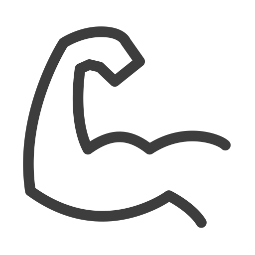 Bodybuilding svg vector icon