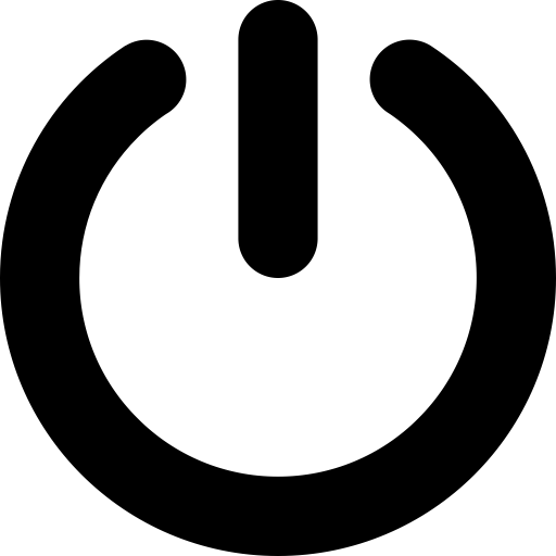 Power svg vector icon