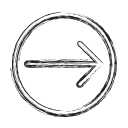 move, productivity, right, shape, social svg vector icon