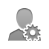 user,gear icon