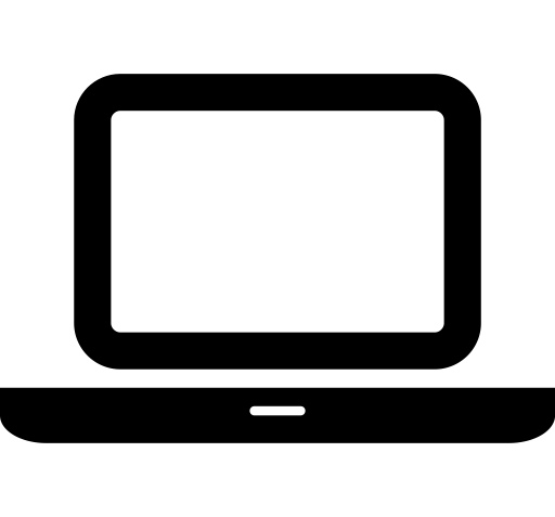 Laptop svg vector icon