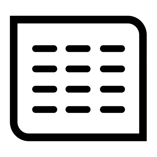 Text svg vector icon
